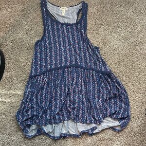 Matilda Jane Navy and Red Floral Dress